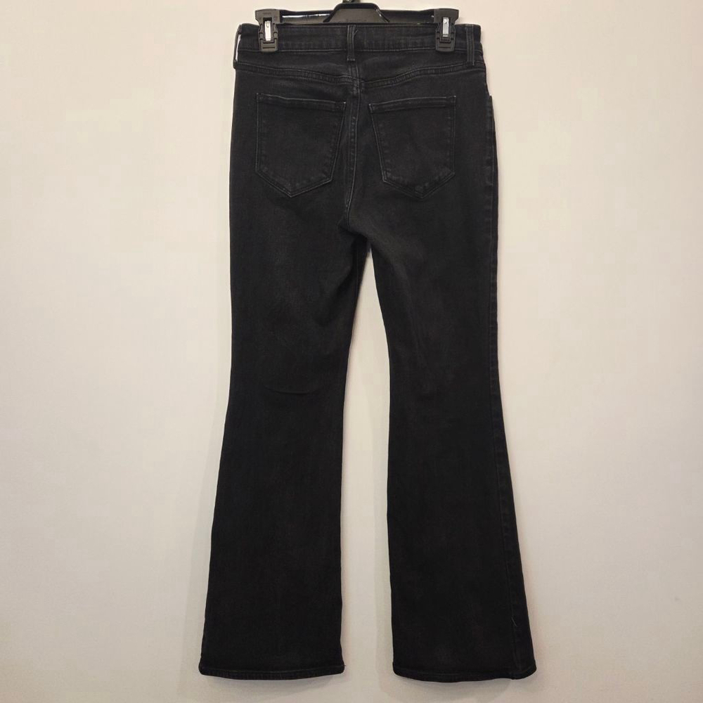 Women's Old Navy Black High Rise Flare Jeans Size 4